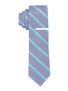 Perry Ellis Slim Elzen Stripe Tie