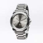 Perry Ellis Unisex Decagon Grey Stainless Steel Watch