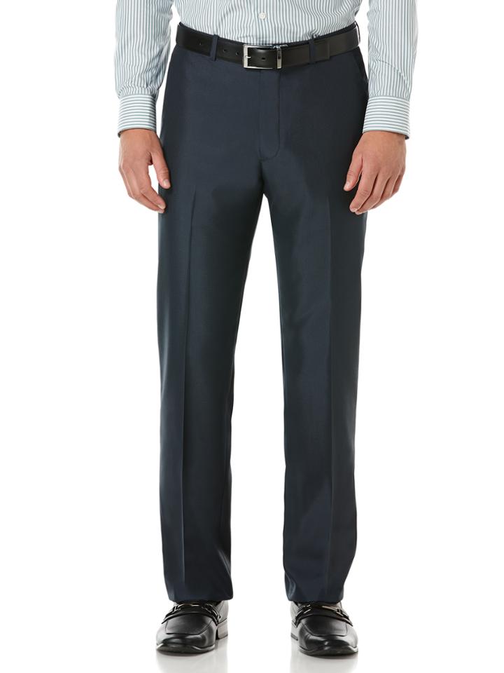 Perry Ellis Big And Tall Plaid Dress Pant