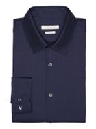 Perry Ellis Slim Fit Non-iron Solid Dress Shirt