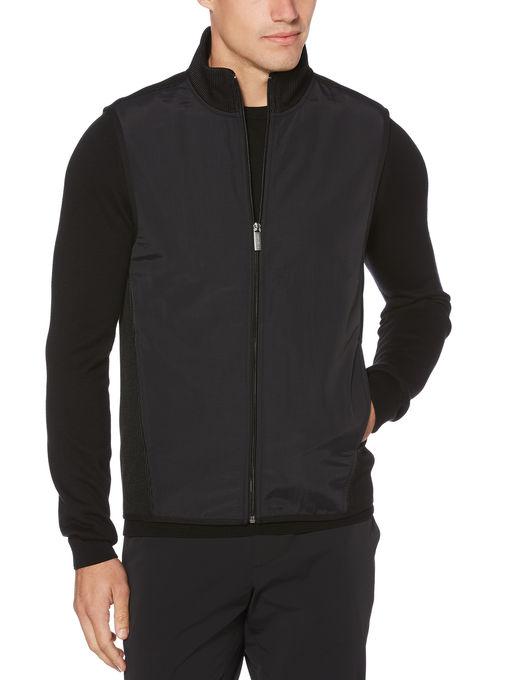 Perry Ellis Bounded Fleece Vest