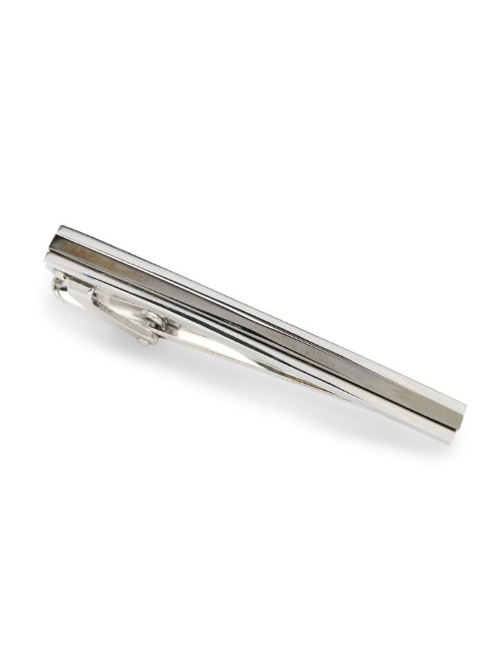 Perry Ellis Black Stripe Tie Bar