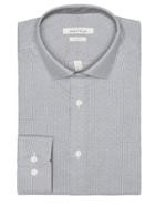 Perry Ellis Small Check Dress Shirt