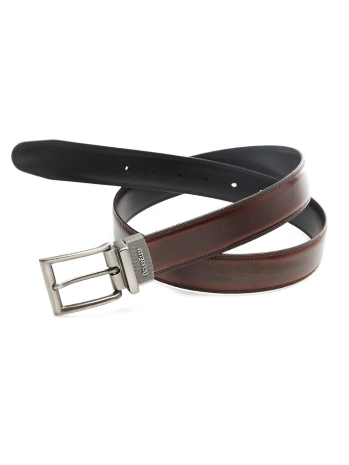 Perry Ellis Big And Tall Resa Junior Leather Belt