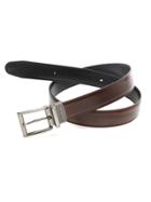 Perry Ellis Big And Tall Resa Junior Leather Belt