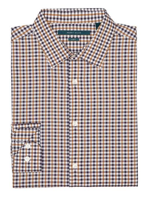 Perry Ellis Slim Check Shirt