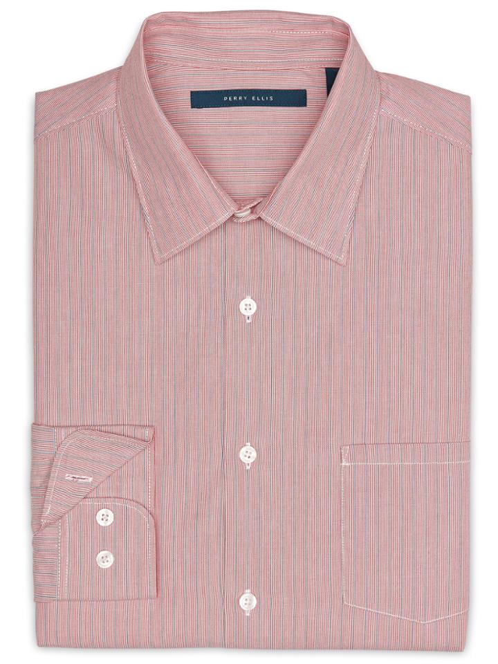 Perry Ellis Fine Pop Stripe Shirt