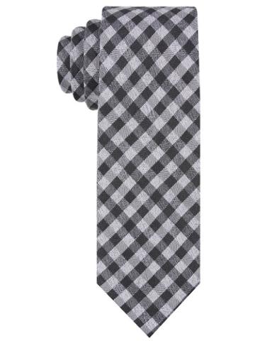 Perry Ellis Classic Wexford Plaid Silk Tie