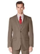 Perry Ellis Big And Tall Subtle Pattern Twill Suit Jacket