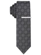 Perry Ellis Slim Saunton Grid Tie