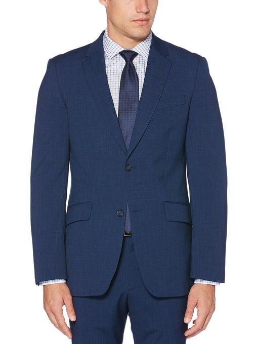 Perry Ellis Slim Fit Stretch Textured Slub Suit Jacket