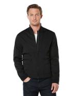 Perry Ellis Waterproof Iridescent Bomber