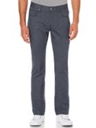 Perry Ellis Slim Fit Mini Herringbone Dress Pant