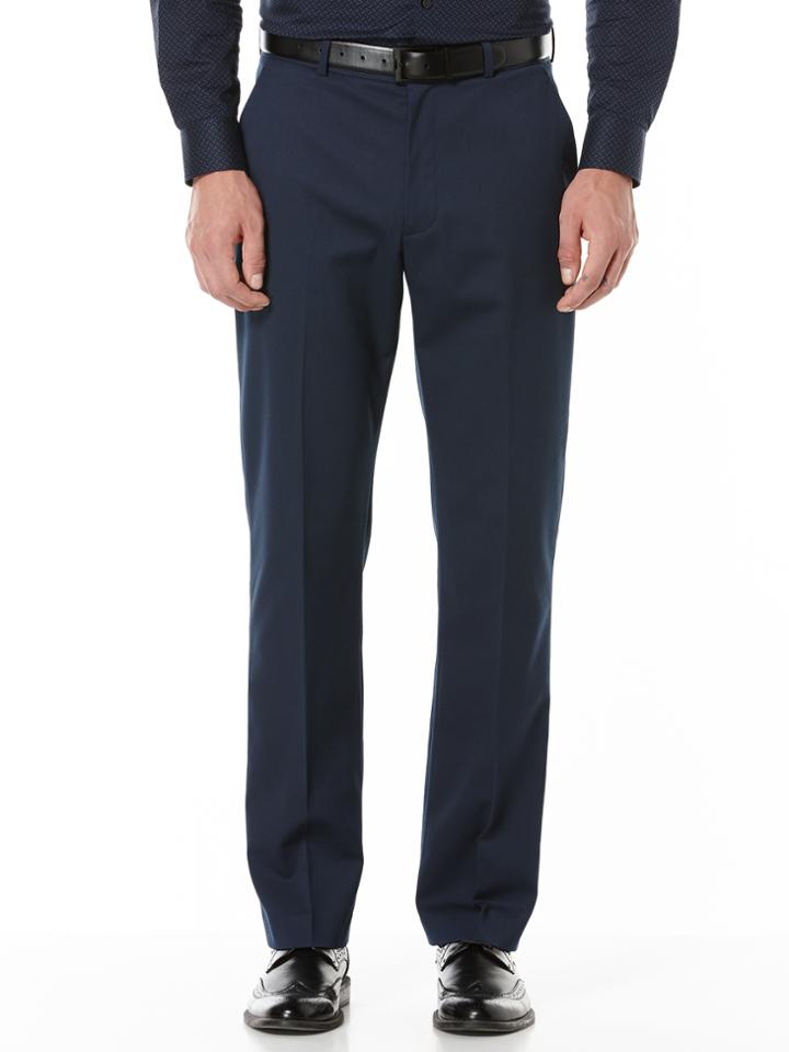 Perry Ellis Regular Fit Textured Suit Pant