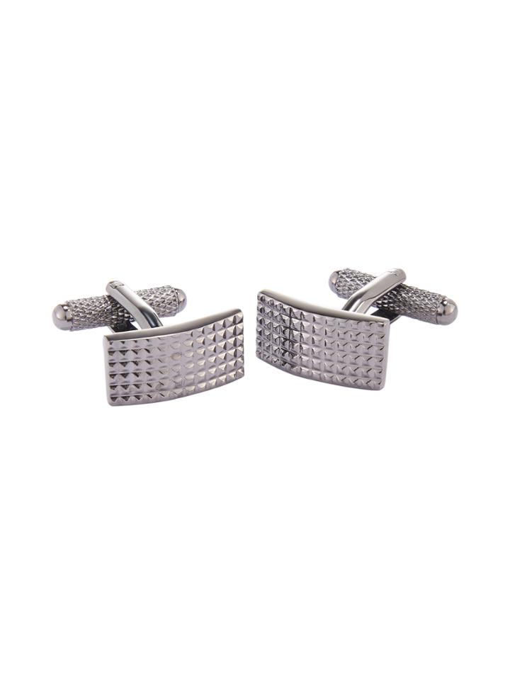 Perry Ellis Mosaic Gunmetal Cufflink