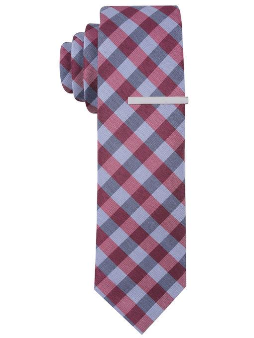 Perry Ellis Slim Corbin Plaid Tie