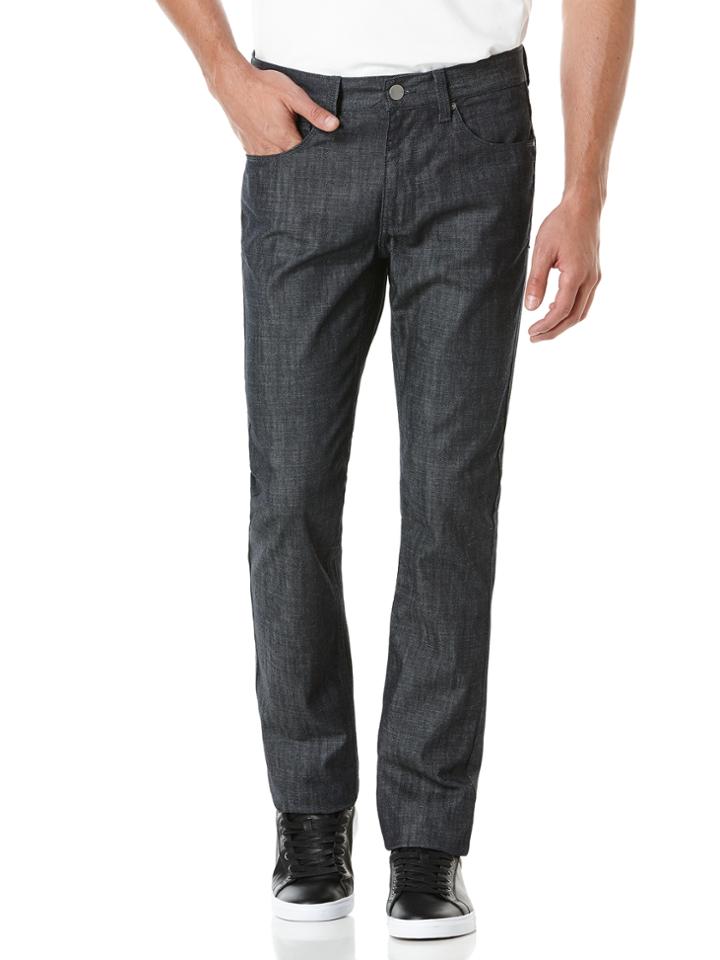 Perry Ellis Textured Slim Fit 5 Pocket Jean