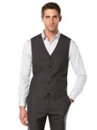 Perry Ellis Tonal Windowpane Suit Vest