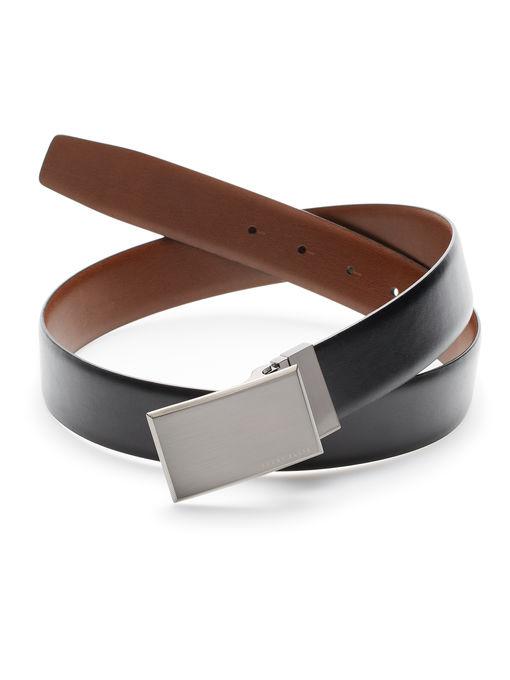 Perry Ellis Pattern Plaque Reversible Belt
