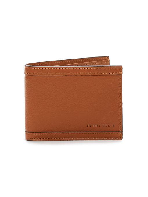 Perry Ellis Side Tape Bi-fold Wallet