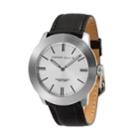 Perry Ellis Unisex Slim Line White Leather Watch
