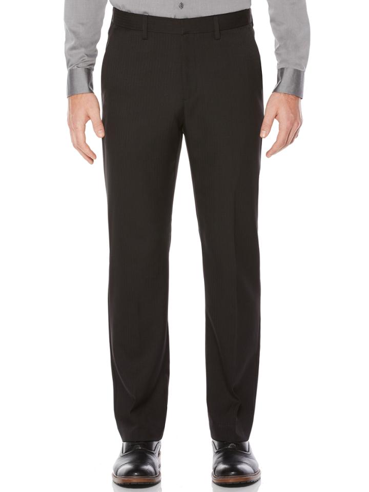 Perry Ellis Modern Herringbone Dress Pant