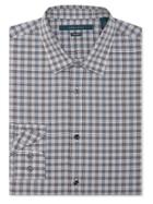 Perry Ellis Non-iron Check Pattern Shirt