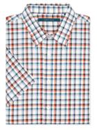 Perry Ellis Short Sleeve Multi Color Pattern Shirt