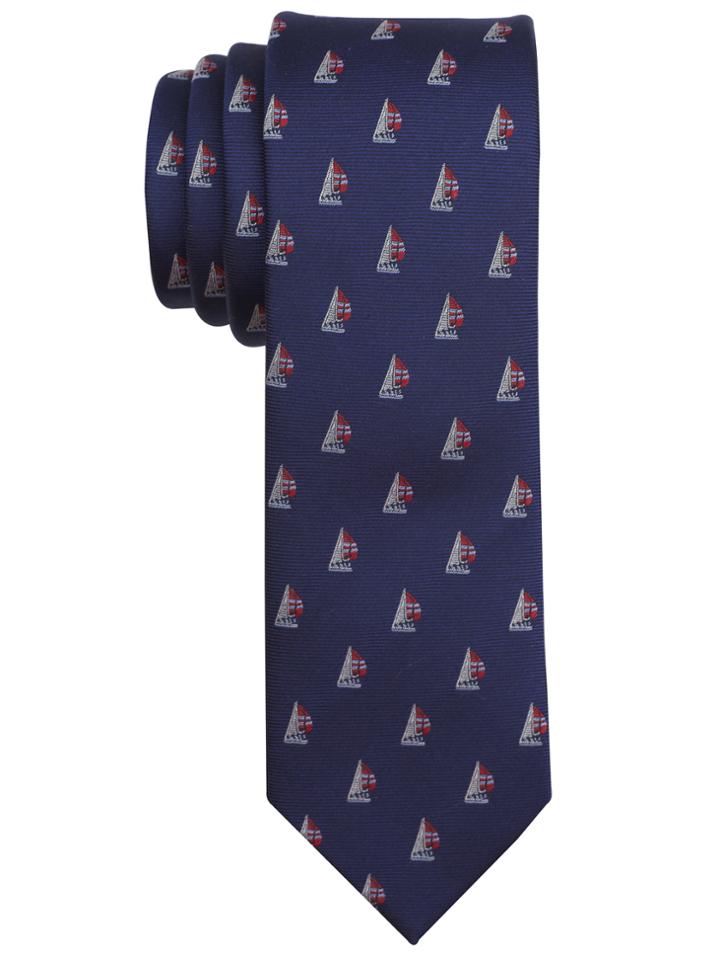 Perry Ellis Seaworth Neat Silk Tie