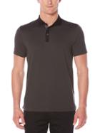 Perry Ellis Short Sleeve Herringbone Polo