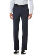 Perry Ellis Modern Fit Blue Plaid Suit Pant