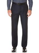 Perry Ellis Navy Linen Suit Pant
