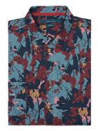 Perry Ellis Big And Tall Abstract Floral Shirt