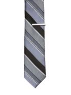 Perry Ellis Caldwell Stripe Slim Tie