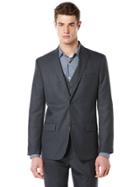 Perry Ellis Big And Tall Textured Fabric Suit Jacket