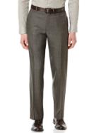 Perry Ellis Classic Fit Heather Plaid Portfolio Dress Pant