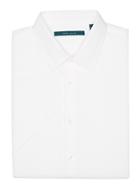 Perry Ellis Short Sleeve Dotted Checker Dobby Shirt