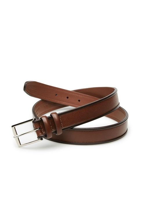 Perry Ellis Brown Trim Leather Belt