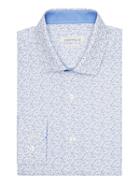 Perry Ellis Very Slim Bright Floral Print Dress Shirt