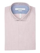 Perry Ellis Slim Fit Stripe Dress  Shirt