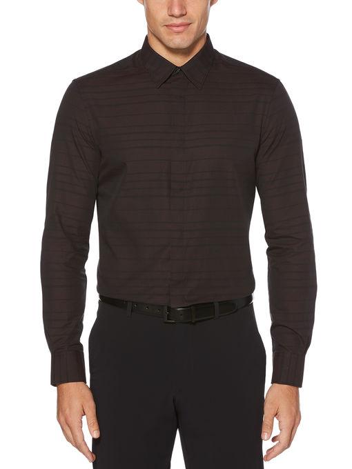 Perry Ellis Striped Stretch Shirt