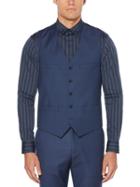 Perry Ellis Heathered Pattern Suit Vest