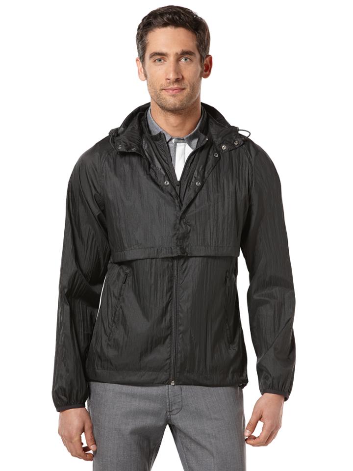 Perry Ellis Two-piece Hooded Anorak Jacket