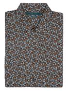 Perry Ellis Big And Tall Non-iron Stormy Floral Shirt