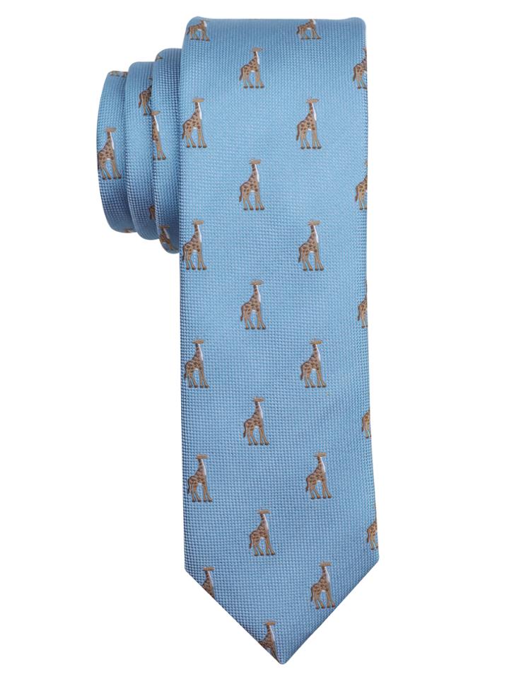 Perry Ellis Giraffe Neat Silk Tie