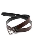 Perry Ellis Secret Weapon Leather Belt