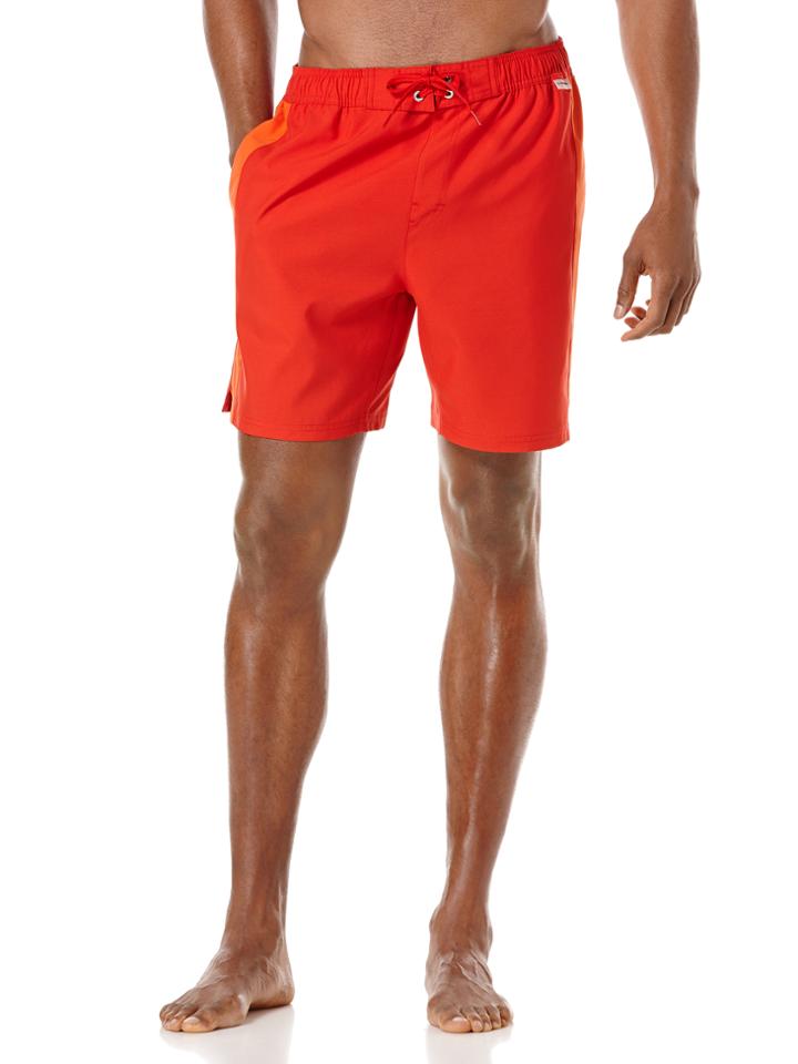 Perry Ellis Colorblock Swim Trunk