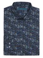 Perry Ellis Exclusive Multi Color Abstract Print Shirt