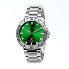 Perry Ellis Unisex Deep Diver Emerald Stainless Steel Watch