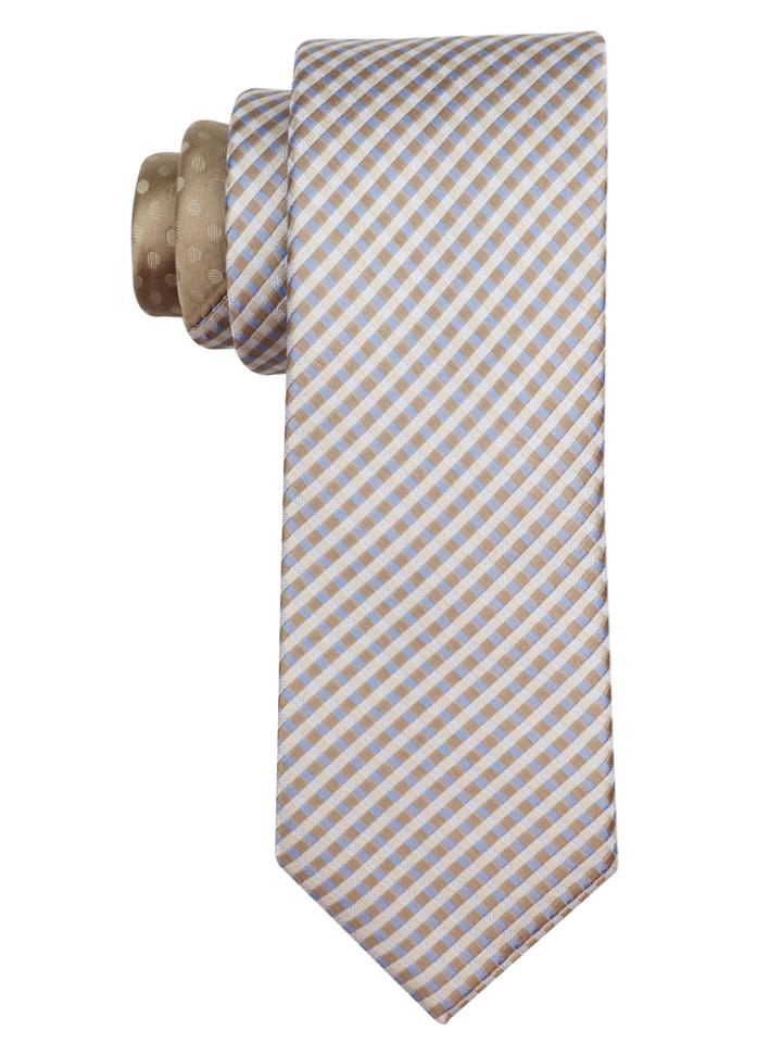 Perry Ellis Foreman Check Silk Tie
